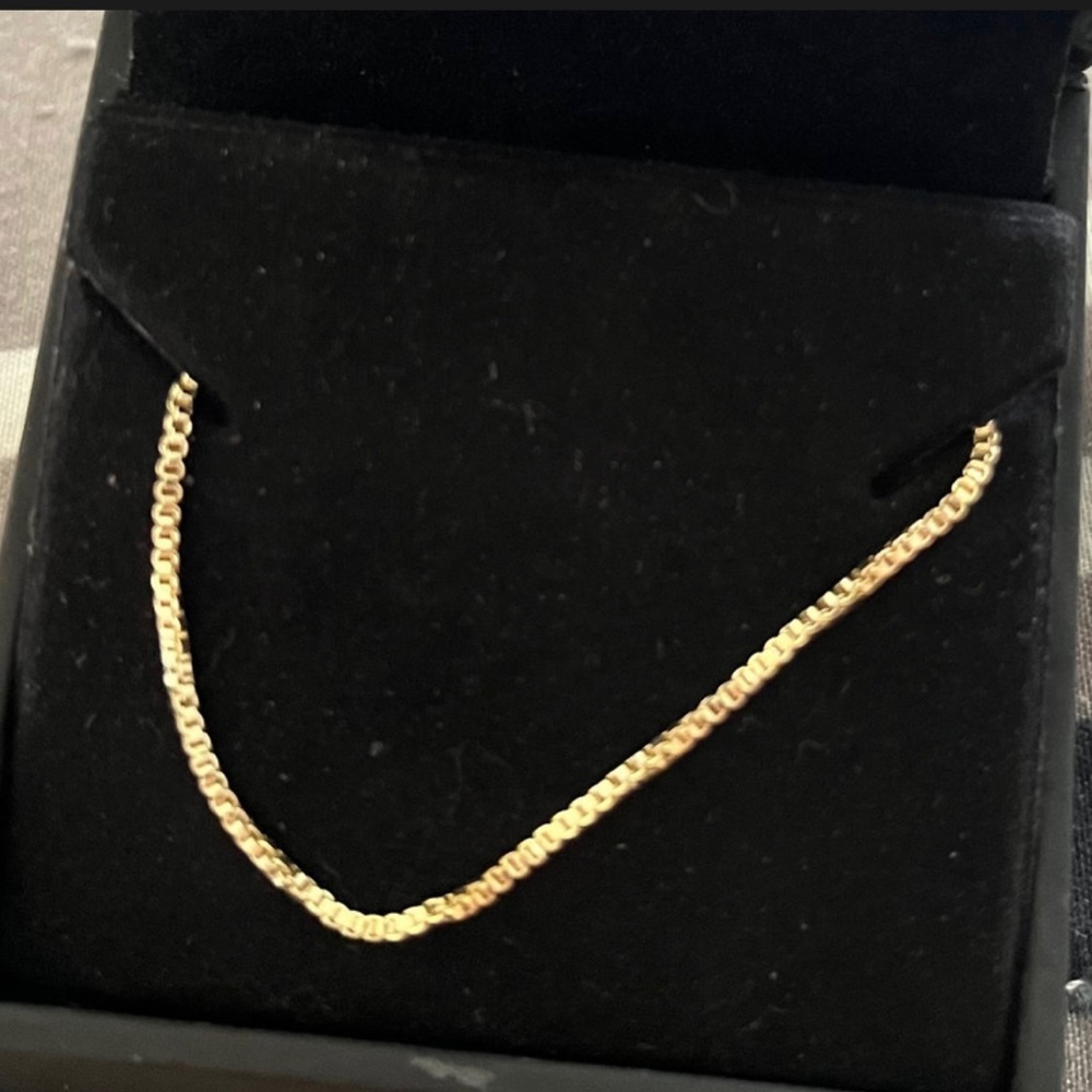 24k plated necklace